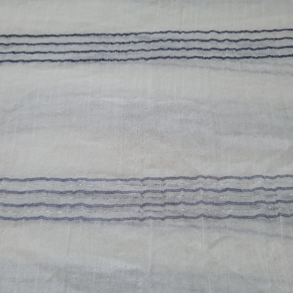 Lightweight Scarf | blue, yellow, white - Picture 6 of 10